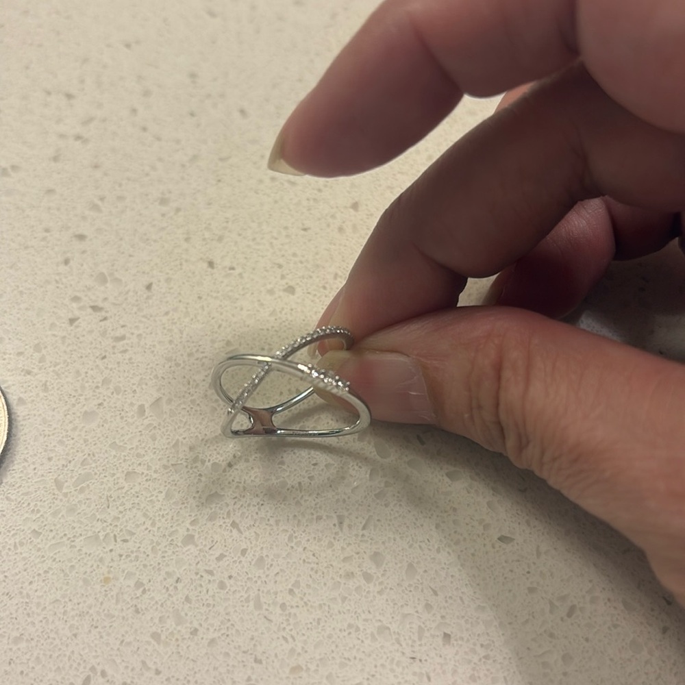 18k diamonds rings size 5